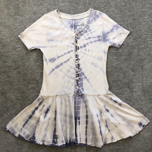 We The Free Dresses & Skirts - We the Free Drop Waist Tie-Dye Dress